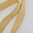 LOEWE Anagram Garment Cover Leather Beige Gold Tone Auth bs36558-8