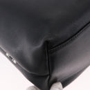 Salvatore Ferragamo Boston Bag Leather 2way Black Silver Auth bs36559-17