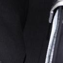 Salvatore Ferragamo Boston Bag Leather 2way Black Silver Auth bs36559-11