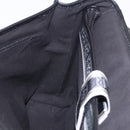 Salvatore Ferragamo Boston Bag Leather 2way Black Silver Auth bs36559-21