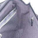 Salvatore Ferragamo Boston Bag Leather 2way Black Silver Auth bs36559-22