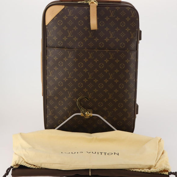 LOUIS VUITTON Monogram Pegas 55 suitcase M23294 LV Auth bs36560A
