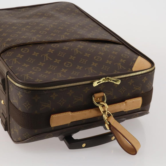 LOUIS VUITTON Monogram Pegas 55 suitcase M23294 LV Auth bs36560A