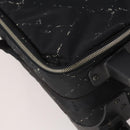 CHANEL Travel Line Carry Case Nylon Black Silver CC Auth bs36561-19