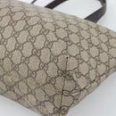 GUCCI GG Supreme Tote Bag PVC Beige 181084 Auth bs36565-12
