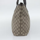 GUCCI GG Supreme Tote Bag PVC Beige 181084 Auth bs36565-5