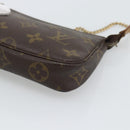 LOUIS VUITTON Monogram Mini Pochette Accessoires Pouch N41667 LV Auth bs36566-9
