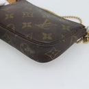 LOUIS VUITTON Monogram Mini Pochette Accessoires Pouch N41667 LV Auth bs36566-15