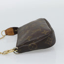 LOUIS VUITTON Monogram Mini Pochette Accessoires Pouch N41667 LV Auth bs36566-3