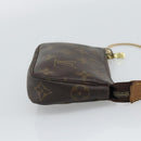 LOUIS VUITTON Monogram Mini Pochette Accessoires Pouch N41667 LV Auth bs36566-4