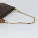LOUIS VUITTON Monogram Mini Pochette Accessoires Pouch N41667 LV Auth bs36566-7
