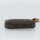 LOUIS VUITTON Monogram Mini Pochette Accessoires Pouch N41667 LV Auth bs36566-5