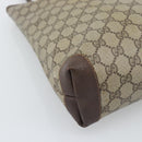 GUCCI GG Supreme Web Sherry Line Tote Bag PVC Beige Gold 89 02 905 Auth bs36567-11
