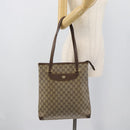 GUCCI GG Supreme Web Sherry Line Tote Bag PVC Beige Gold 89 02 905 Auth bs36567-20