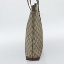 GUCCI GG Supreme Web Sherry Line Tote Bag PVC Beige Gold 89 02 905 Auth bs36567-5