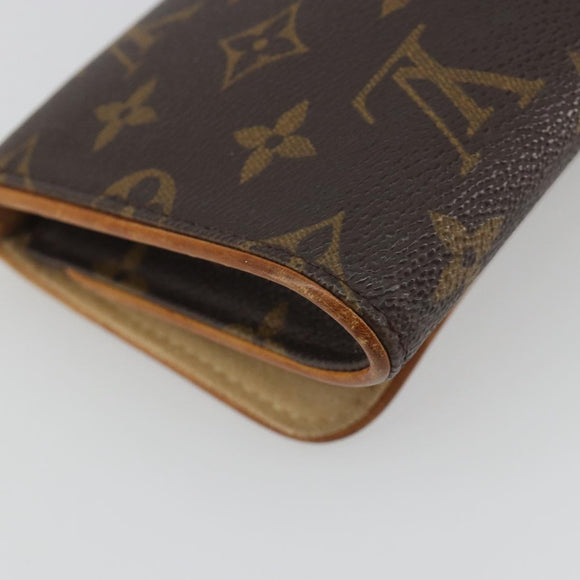 LOUIS VUITTON Monogram Pochette Twin GM Shoulder Bag M51852 LV Auth bs36568