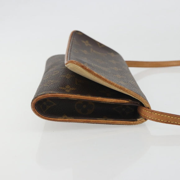 LOUIS VUITTON Monogram Pochette Twin GM Shoulder Bag M51852 LV Auth bs36568