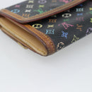 LOUIS VUITTON Multicolor Porte Monnaie Billets Cartes Credit M92984 Auth bs36569-16