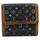 LOUIS VUITTON Multicolor Porte Monnaie Billets Cartes Credit M92984 Auth bs36569-2