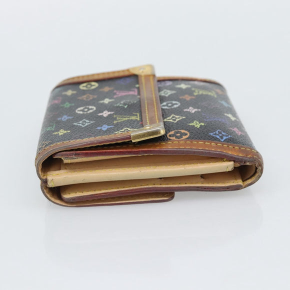 LOUIS VUITTON Multicolor Porte Monnaie Billets Cartes Credit M92984 Auth bs36569