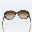 CHANEL Sunglasses plastic Brown CC Auth bs36570-9