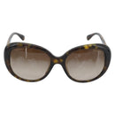 CHANEL Sunglasses plastic Brown CC Auth bs36570-13