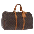 LOUIS VUITTON Monogram Keepall 50 Boston Bag M41426 LV Auth bs36575-1
