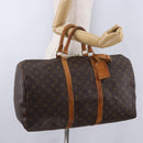 LOUIS VUITTON Monogram Keepall 50 Boston Bag M41426 LV Auth bs36575-23