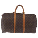 LOUIS VUITTON Monogram Keepall 50 Boston Bag M41426 LV Auth bs36575-3