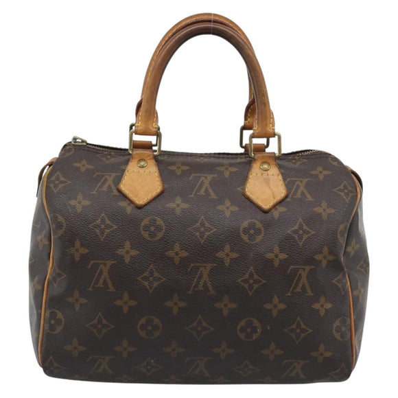 LOUIS VUITTON Monogram Speedy 25 Hand Bag M41528 LV Auth bs36577