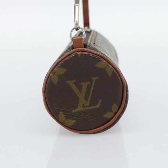 LOUIS VUITTON Monogram Papillon Pouch LV Auth bs36578