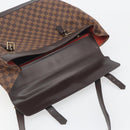 LOUIS VUITTON Damier Ebene West End PM Boston Bag 2way N41130 LV Auth bs36579A-10