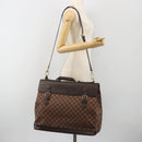 LOUIS VUITTON Damier Ebene West End PM Boston Bag 2way N41130 LV Auth bs36579A-26