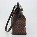 LOUIS VUITTON Damier Ebene West End PM Boston Bag 2way N41130 LV Auth bs36579A-3