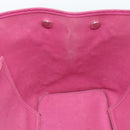 HERMES Kabak Elan PM Hand Bag Canvas Pink Auth bs36581-18
