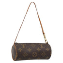 LOUIS VUITTON Monogram Papillon Pouch LV Auth bs36582-1