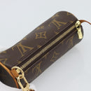 LOUIS VUITTON Monogram Papillon Pouch LV Auth bs36582-6