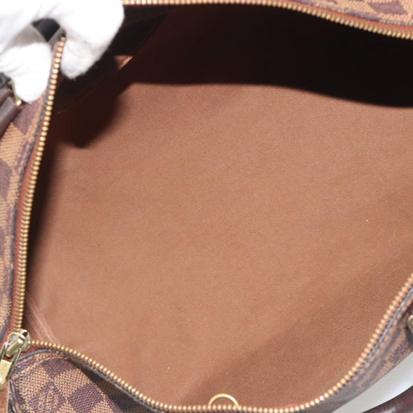 LOUIS VUITTON Damier Ebene Speedy 35 Hand Bag N41363 LV Auth bs36583