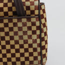 LOUIS VUITTON Damie Sovage Lion Hand Bag Black M92131 LV Auth bs36584-3