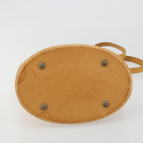 LOUIS VUITTON Nomad Male Ventiem Bag 20th anniversary Beige M99070 Auth bs36586