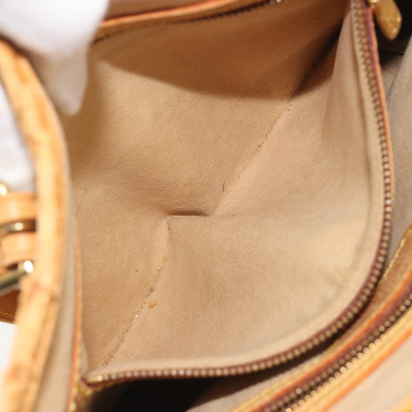 LOUIS VUITTON Nomad Male Ventiem Bag 20th anniversary Beige M99070 Auth bs36586