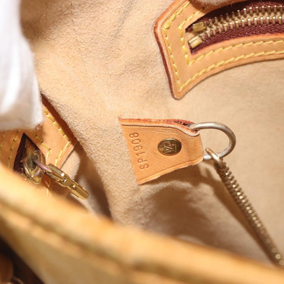 LOUIS VUITTON Nomad Male Ventiem Bag 20th anniversary Beige M99070 Auth bs36586