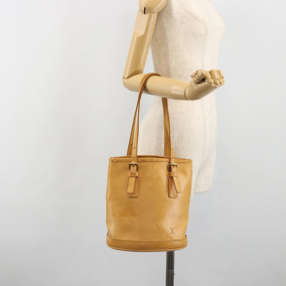 LOUIS VUITTON Nomad Male Ventiem Bag 20th anniversary Beige M99070 Auth bs36586