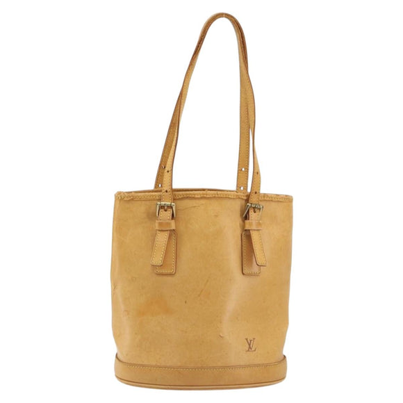 LOUIS VUITTON Nomad Male Ventiem Bag 20th anniversary Beige M99070 Auth bs36586
