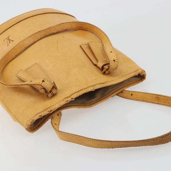 LOUIS VUITTON Nomad Male Ventiem Bag 20th anniversary Beige M99070 Auth bs36586
