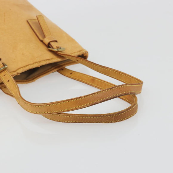 LOUIS VUITTON Nomad Male Ventiem Bag 20th anniversary Beige M99070 Auth bs36586