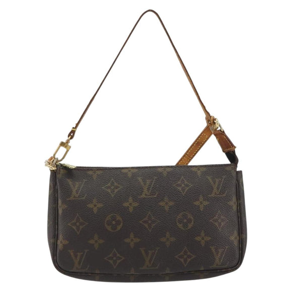 LOUIS VUITTON Monogram Pochette Accessoires Pouch M51980 LV Auth bs36587