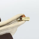 LOUIS VUITTON Antigua Cabas PM Tote Bag White Brown M40036 LV Auth bs36588-14