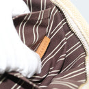 LOUIS VUITTON Antigua Cabas PM Tote Bag White Brown M40036 LV Auth bs36588-20