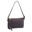 LOUIS VUITTON Monogram Empreinte Citadine PM Pouch Purple LV Auth bs36589-1